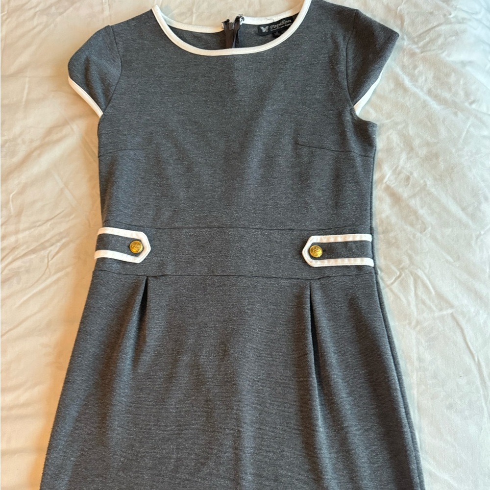 Dress gray with white trim